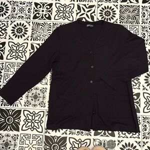 14-16 LANDS END BLACK SWEATER